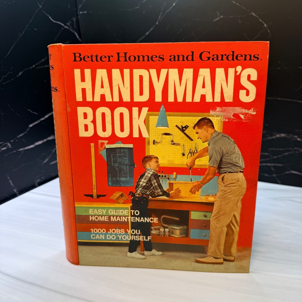 Better Homes and Gardens Handyman's Book 1974 Revised Edition Ring Bound Vintage